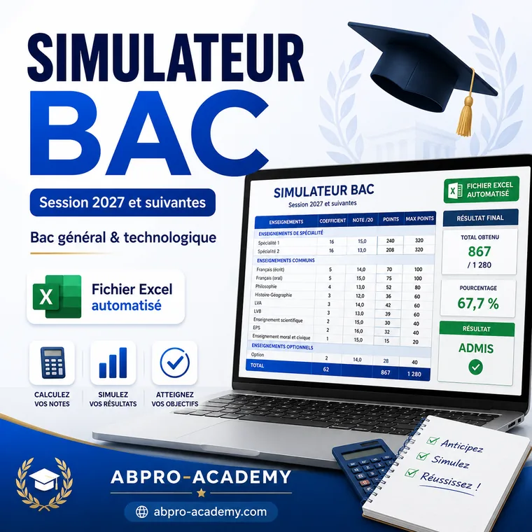 Simulateur de résultats du baccalauréat