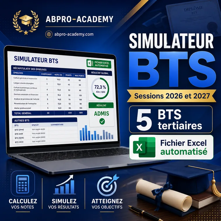 Simulateur de résultats du BTS